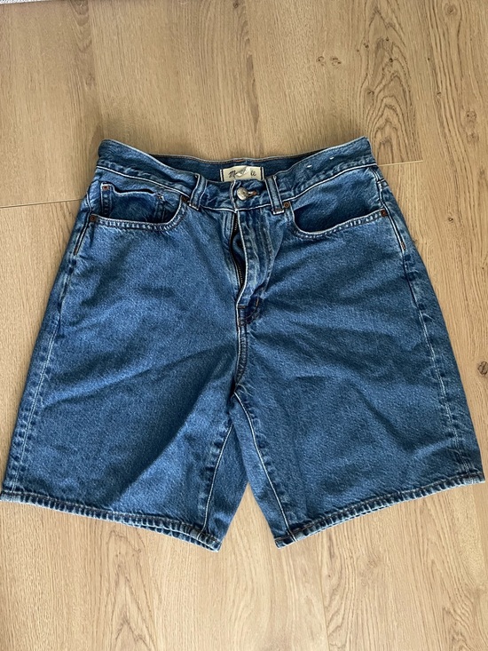 Madewell Pants - Madewell Blue High-Waist Denim Shorts (26)